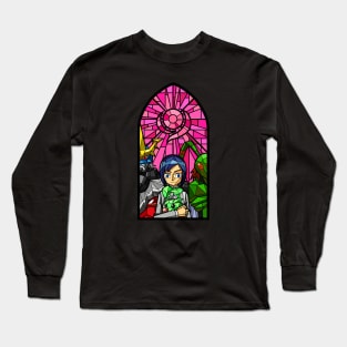 Digistained Glass Ken Long Sleeve T-Shirt